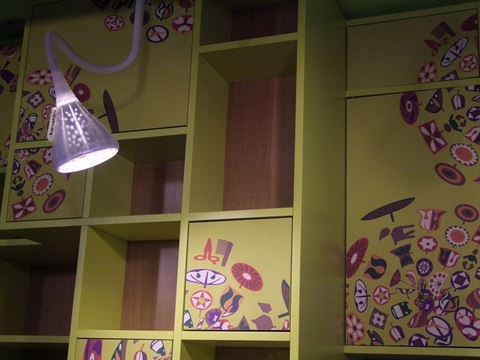 Eine historische Bar in Mailand