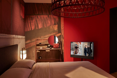 WALL&DECO' en la muestra en el ELLE DECOR GRAND HOTEL, Palazzo Morando Milano