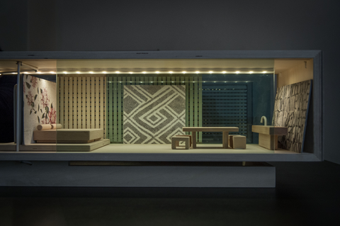 Lo showroom Wall&decò a Milano con la collezione Anniversary