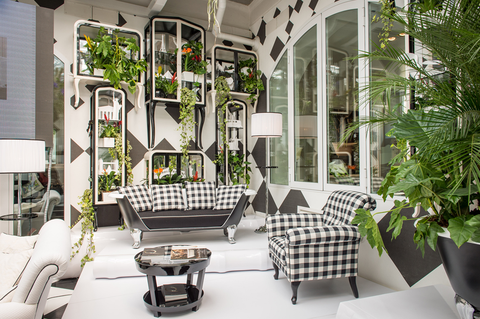 La carta da parati Wall&decò per il nuovo showroom Devon & Devon