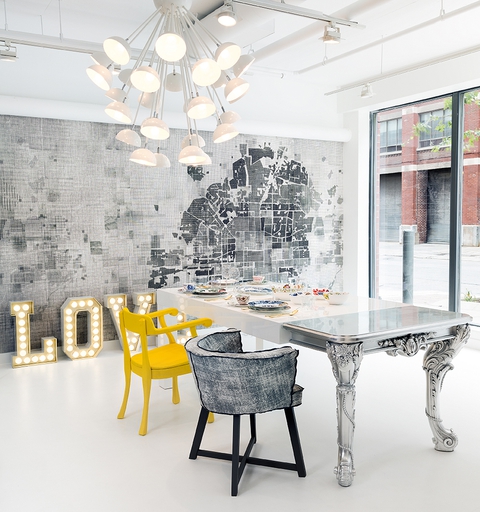 Wall&decò works displayed at RADform in Toronto