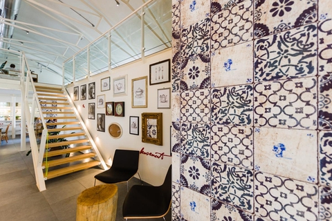 DECORAZIONE MURALE PER IL FOOD ENTERTAINMENT