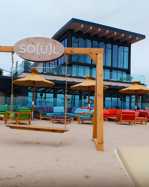 Wall&decò brings colour, character and durability to SOUL Beachclub & Restaurant