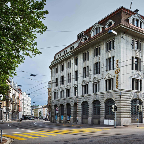Motel One Zurigo - Un progetto di carta da parati su misura per unire gli ambienti della struttura