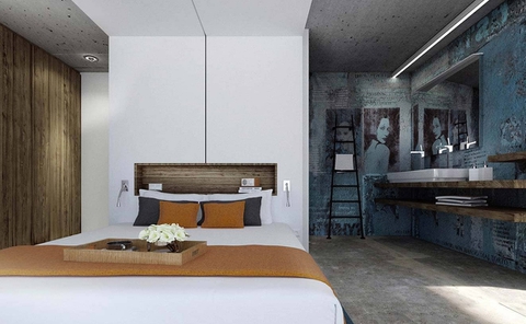 LE PAPIER PEINT WALL&DECO' POUR LE PROJET SENS'ART AU NOVOTEL DE LYON