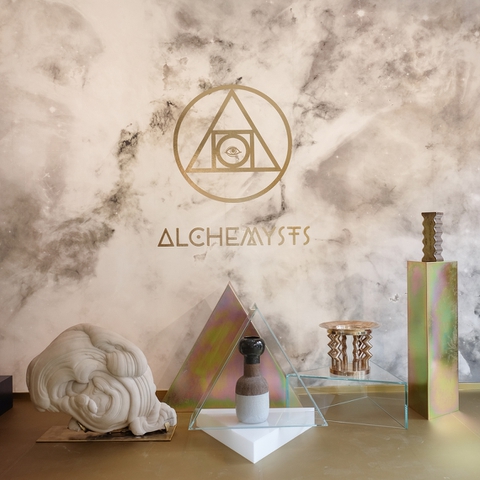 Wall&decò installs Nebula at Alchemysts exhibition at Cambi Casa d'Aste Milan