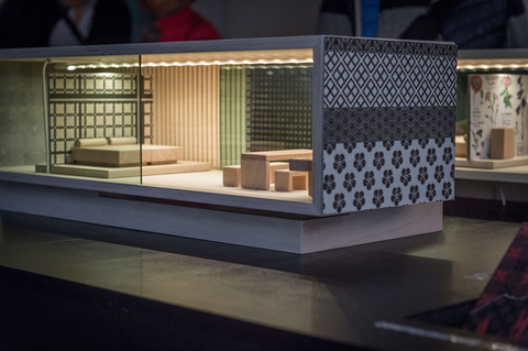 Lo showroom Wall&decò a Milano con la collezione Anniversary
