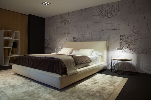 B&B Italia showroom in via Durini refreshes its look for the Milan Design Week.