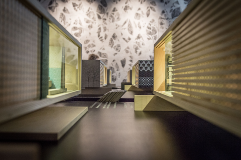 Lo showroom Wall&decò a Milano con la collezione Anniversary