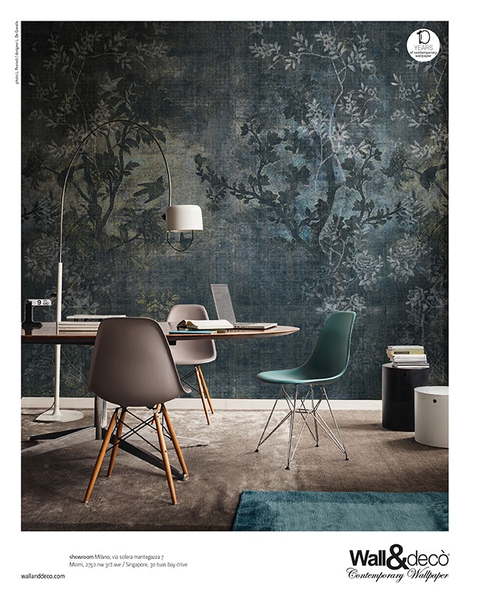 Wall&Deco's wallpapers are designed to be explored with the hands