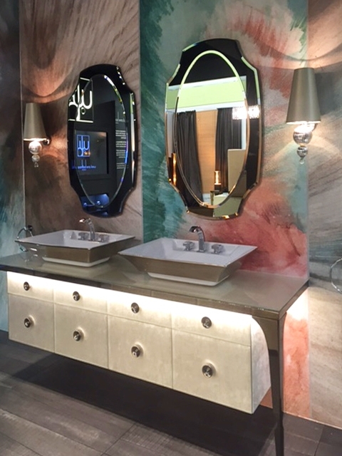 WALL&DECO' WET SYSTEM ALLA FIERA DECOREX CON WEST ONE BATHROOM