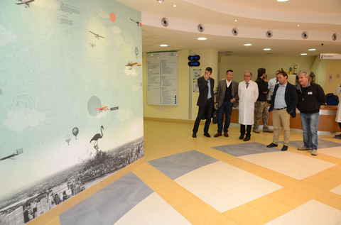 L'arte accoglie i pazienti